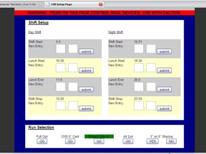 Web Based PLC Plant Floor Control